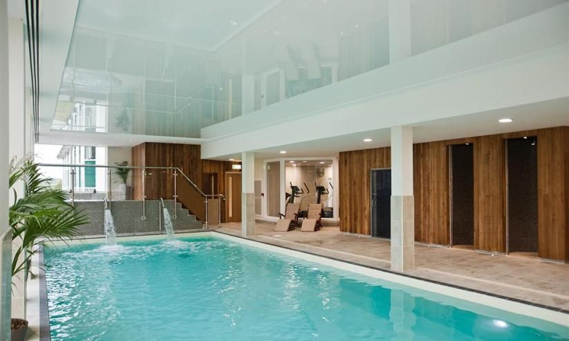 Indoor heated swimming pool at The Dartmouth Spa